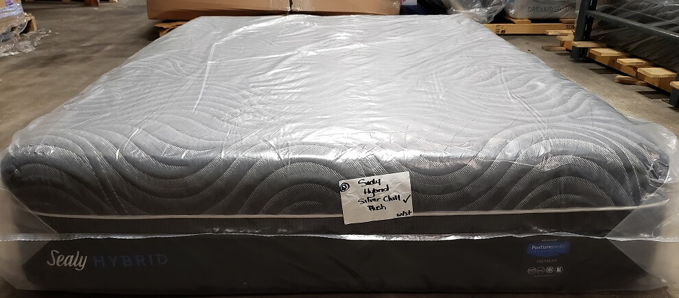 sealy hybrid silver chill plush king mattress