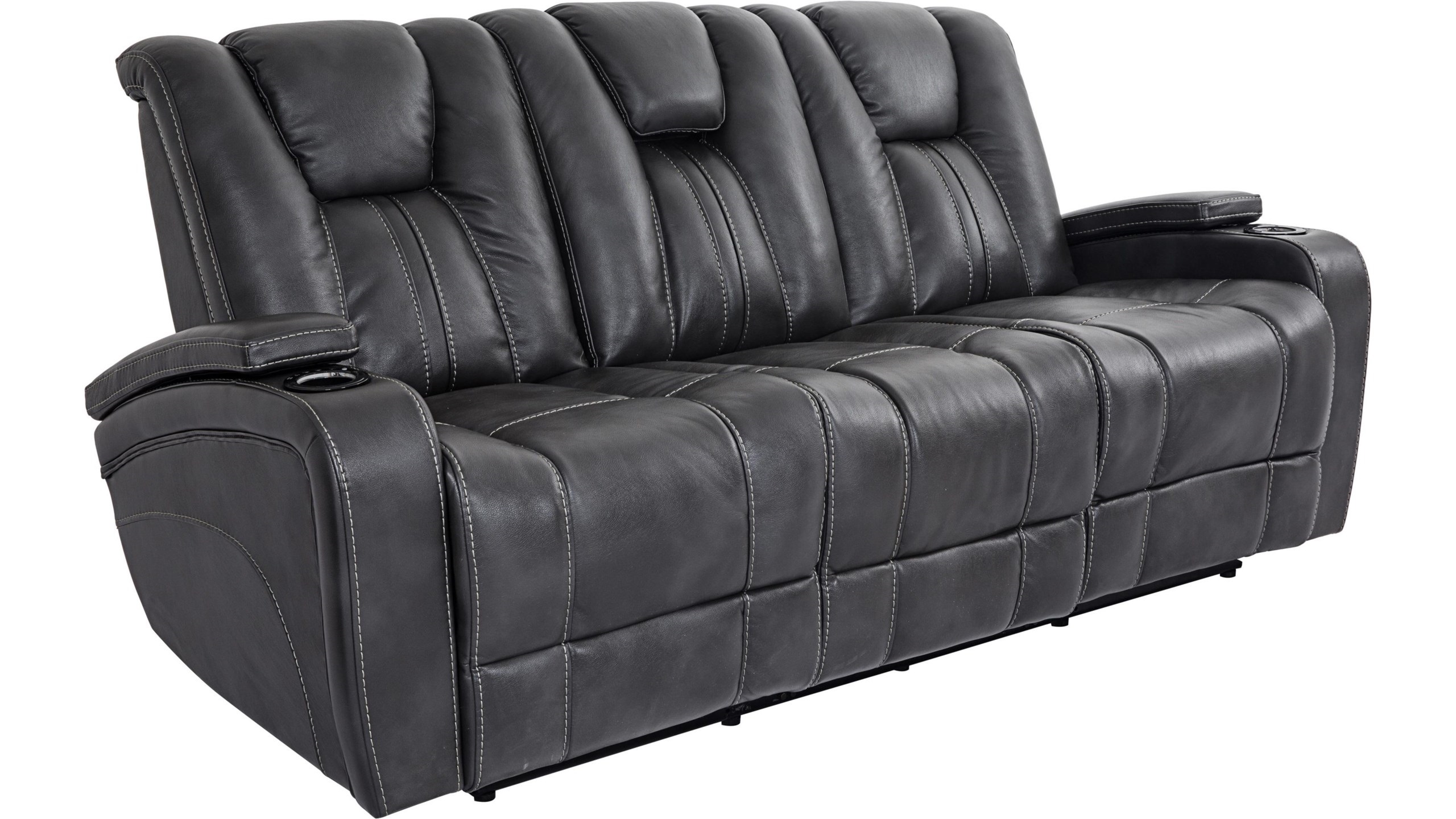 Torino Transformer Collection Power Reclining Soft Breathable Leather Set -  Tampa Bay Mattresses