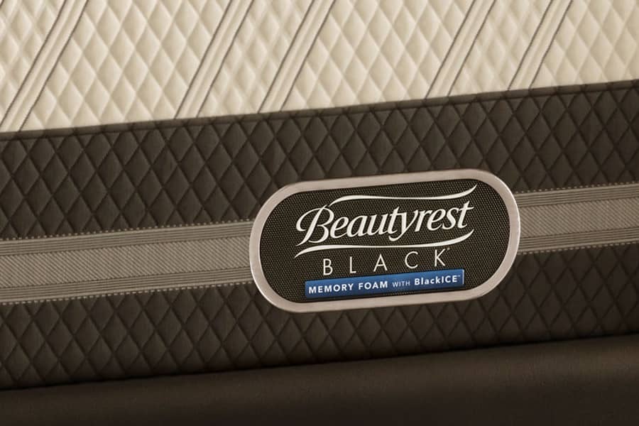 beautyrest black ice memory foam mattress